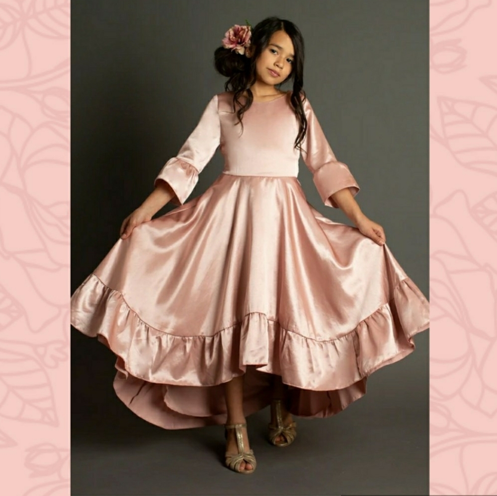 Girls Joyfolie Mayra Dress in Blush Size 10 NWT